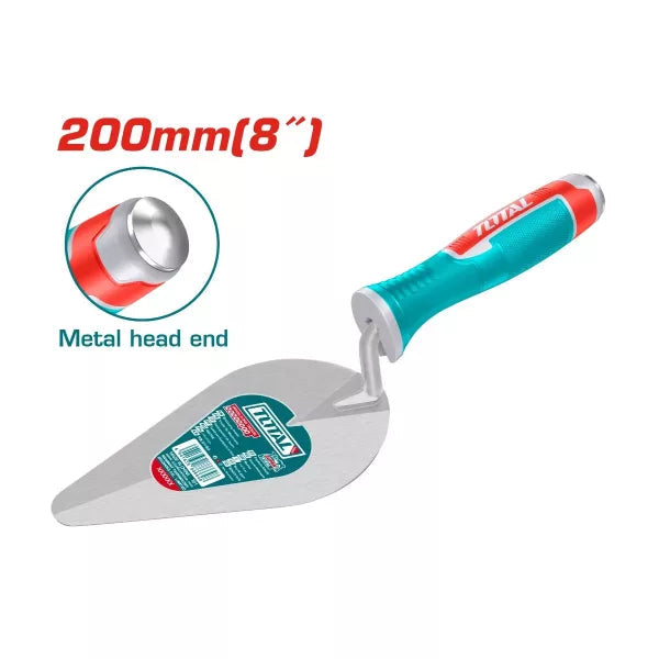 Total Bricklaying Trowel 8 Inch (200mm) - Masonry Tool | THT82816 Total